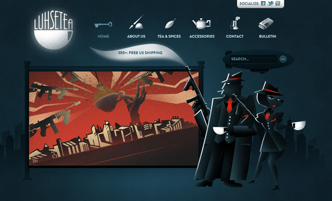 Luhse Tea-獨特的設計風格