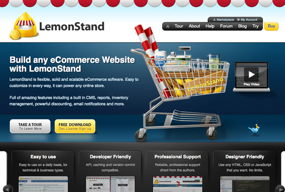 網站調色板-Lemon Stand App