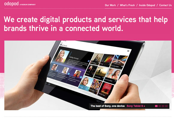 網站調色板-odopod